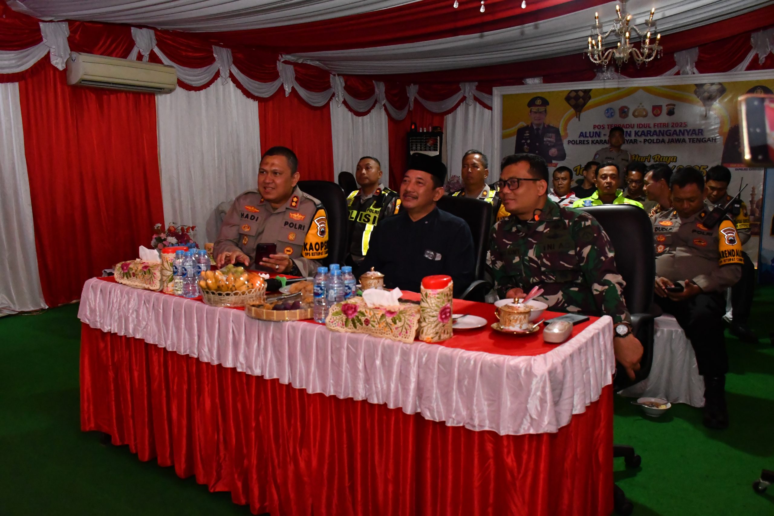 Polres Karanganyar Ikuti Vicon Kapolri: Evaluasi Kamtibmas dan Pengecekan Arus Mudik Lebaran 1446 H